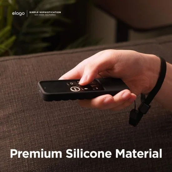 Elago R3 Protective Case For Apple Tv Siri Remote - Lanyard Included